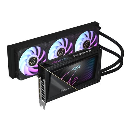 AORUS GeForce RTX 5080 XTREME WATERFORCE 16G - OC Edition - graphics card - GeForce RTX 5080 - 16 GB GDDR7 - PCI Express 5.0 - HDMI, 3 x DisplayPort - box - 0