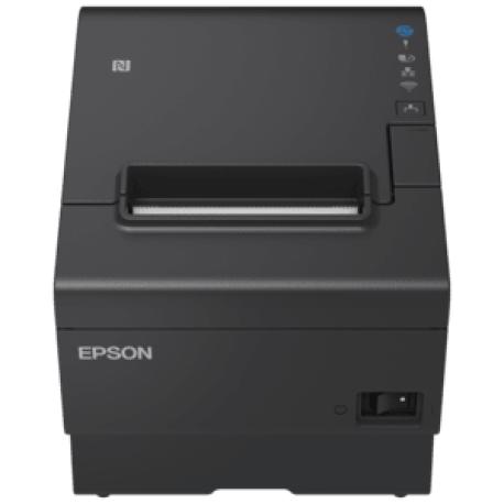 Epson TM T88VII (152) - Receipt printer - thermal line - Roll (7.95 cm) - 180 x 180 dpi - up to 500 mm / sec - USB 2.0, LAN, USB 2.0 host - cutter - black - 0