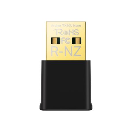 TP-Link Archer TX20U Nano V1 - Network adapter - USB 2.0 - Wi-Fi 5, Wi-Fi 6 - 0