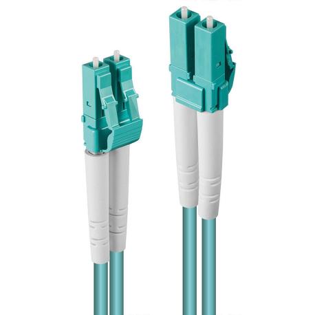 Lindy - Patch cable - LC multi-mode (M) to LC multi-mode (M) - 15 m - fibre optic - duplex - 50  /  125 micron - OM3 - halogen-free - 0