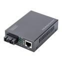DIGITUS Professional DN-82150 - Media converter - GigE - 10Base-T, 1000Base-SX, 100Base-TX, 1000Base-T - RJ-45 / SC multi-mode - up to 500 m - 850 nm
