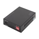 DIGITUS Professional DN-82140 - Fibre media converter - GigE - 10Base-T, 100Base-TX, 1000Base-T, 1000Base-X - RJ-45 / SFP (mini-GBIC) - up to 80 km