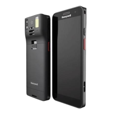 Honeywell CT37 - Data collection terminal - rugged - Android 14 or later - 128 GB UFS card - 6" colour (2280 x 1080) - rear camera + front camera - barcode reader - (2D imager) - USB host - microSD slot - NFC, Wi-Fi 6E, Bluetooth - 5G, 4G, 3G - black - 0