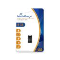 MediaRange Nano - USB flash drive - 8 GB - USB 2.0 - black