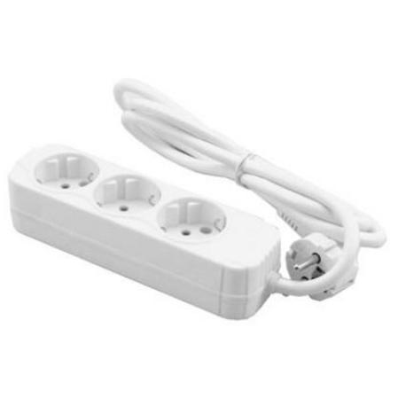 MediaRange MRCS201 - Power strip - output connectors: 3 - 1.4 m - white - 0
