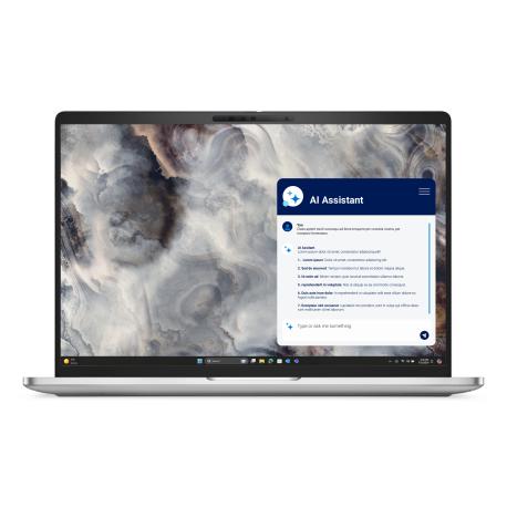 Dell Pro 16 Plus PB16250/U7 265U/32GB/512GB SSD/16" FHD+/Integrated/FgrPr & SmtCd/FHD/IR Cam/Mic/WLAN + BT/EST Backlit Kb/3 Cell - 0