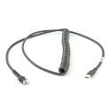 Zebra - USB cable - USB (M) - 2.74 m - coiled