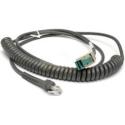 Zebra - Power cable - 12 V - 2.13 m - for Symbol DS7708, LI3608; Digital Scanner DS3608; Zebra DS3608, DS3678, LI3608, LI3678