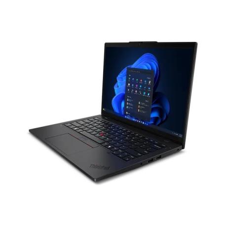 Lenovo ThinkPad L14 Gen 6 21SE - Copilot+ PC - 180-degree hinge design - AMD Ryzen AI 5 PRO - 340  /  up to 4.8 GHz - Win 11 Pro - Radeon 840M - 32 GB RAM - 512 GB SSD TCG Opal Encryption 2, NVMe - 14" IPS 1920 x 1200 - Wi-Fi 7, Bluetooth - black - kbd: English - with 3 Years Lenovo Onsite Support - 0