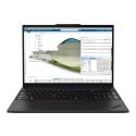 Lenovo ThinkPad P16s Gen 4 21QR - 180-degree hinge design - AMD Ryzen AI 7 PRO - 350 / up to 5 GHz - AMD PRO - Win 11 Pro - Radeon 860M - 32 GB RAM - 1 TB SSD TCG Opal Encryption 2, NVMe, Performance - 16" IPS 1920 x 1200 - Gigabit Ethernet - Wi-Fi 7, Bluetooth - black - kbd: English - with 3 Years Lenovo Premier Support, CO2 Offset 0.5 ton (2nd Gen)