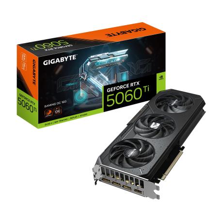 VGA PCIE16 RTX5060TI 16GB/N506TGAMING OC-16GD GIGABYTE - 0