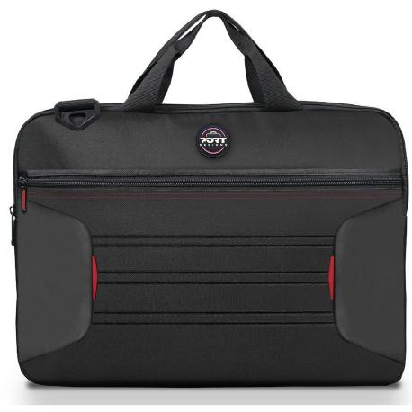 PORT Designs - Premium Pack - notebook carrying case - 17.3" - with 1000 dpi USB-C and USB-A wireless optical mouse - 0
