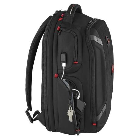 Wenger PlayerOne - Notebook carrying backpack - 15.6" - black - 1