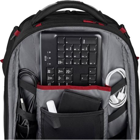 Wenger PlayerOne - Notebook carrying backpack - 15.6" - black - 3