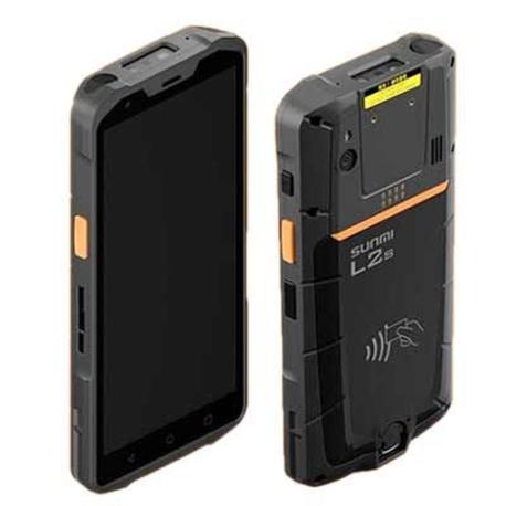 SUNMI L2s Pro - Data collection terminal - rugged - Android 12 / SUNMI OS - 64 GB - 5.5" IPS (1440 x 720) - rear camera + front camera - barcode reader - (2D imager) - USB host - microSD slot - Wi-Fi 5, Bluetooth, NFC - 3G, 4G - 2