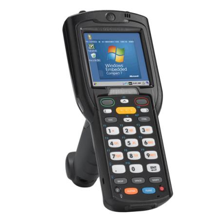 Zebra MC3000 Series MC3200 - Data collection terminal - rugged - Win Embedded Compact 7 - 4 GB - 3" colour TFT (320 x 320) - barcode reader - (laser) - USB host - microSD slot - Wi-Fi, Bluetooth - refurbished - 0