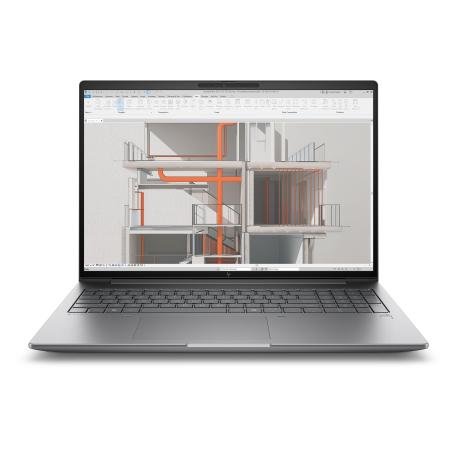 HP ZBook X G1i Mobile Workstation - Intel Core Ultra 7 - 255H  /  up to 5.1 GHz - Win 11 Pro - NVIDIA RTX PRO 500 Blackwell  /  Intel Arc 140T - 32 GB RAM - 1 TB SSD NVMe, TLC - 16" IPS 1920 x 1200 - Gigabit Ethernet - Wi-Fi 7, Bluetooth - meteor silver - kbd: Pan Nordic - 0