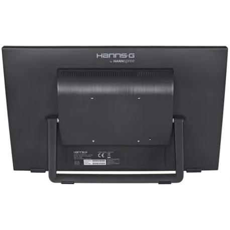 HANNS.G HT225HPB - HT Series - LED monitor - 21.5" - touchscreen - 1920 x 1080 Full HD (1080p) @ 60 Hz - 250 cd / m² - 1000:1 - 7 ms - HDMI, VGA, DisplayPort - speakers - 1