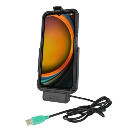 RAM - Handheld docking cradle - powered - base mountable - for Zebra TC22, TC27 - 1