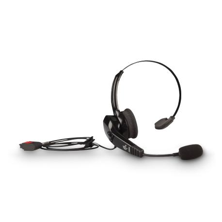 Zebra HS2100 - Left-Ear Variant - headset - on-ear - behind-the-neck mount - wired - 0