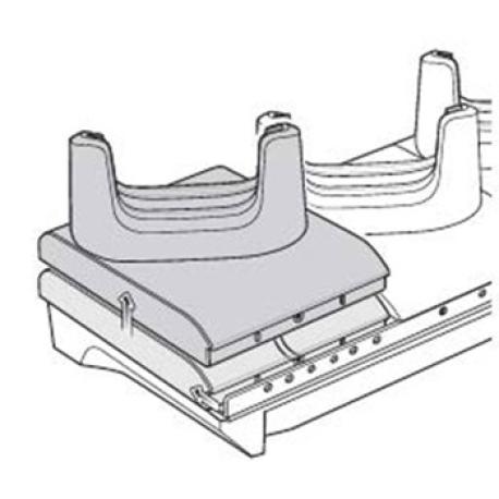 Charge conversion cradle cup with Ethernet capability for TC22/TC27 devices with protective boots, designed for use with existin - 1