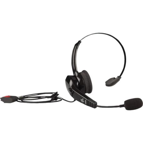 HS2100 RUGGED WIRED HEADSET (BEHIND-THE-NECK HEADBAND LEFT) INCLUDES HS2100 SHORTENED BOOM MODULE AND HSX100 BTN HEADBAND MODULE - 1
