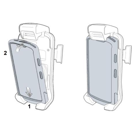 Zebra - Wireless charging stand - for Zebra TC58 Premium - 2