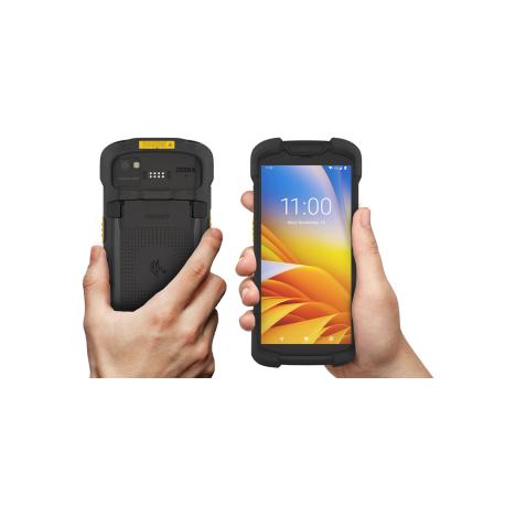 Zebra TC73 - Data collection terminal - rugged - Android - 64 GB - 6" (1080 x 2160) - rear camera + front camera - barcode reader - (2D imager) - USB host - microSD slot - NFC, Bluetooth, Wi-Fi 6E - TAA Compliant - 4