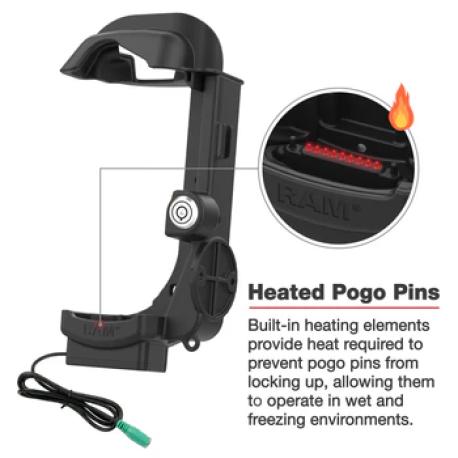 RAM Mounts Form-Fit Holder (key-locking) for Zebra MC9300/9400 - 1