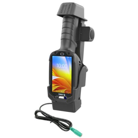 RAM - Handheld docking cradle - powered - base mountable - 1