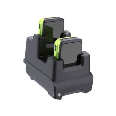 Zebra - Charging cradle - output connectors: 2 - for Zebra WS50 - 0