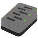Zebra battery charging station, 6 slots