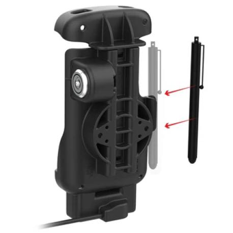 RAM - Handheld docking cradle - locking, form-fit, powered - for Zebra TC22, TC27 - 3