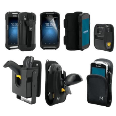 Mobilis - Lanyard for mobile phone protective cover - universal, removable - black - 0