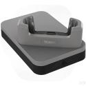 Zebra - Handheld charging cradle - devices without a rugged boot - output connectors: 1