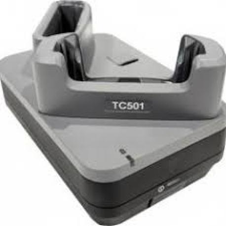 Zebra - Handheld charging cradle - devices without a rugged boot - output connectors: 2 - 0