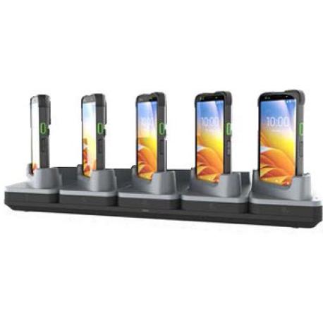 Zebra - Handheld charging cradle - for devices with rugged boots - output connectors: 5 - 19" - 1