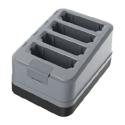 User-swappable spare battery replacement cup to charge up to four TC501 and TC701 spare batteries,