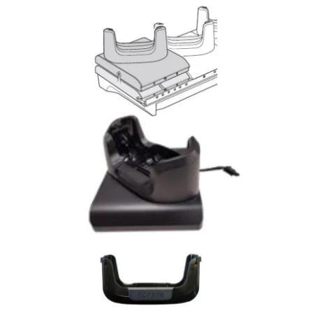Zebra - Handheld cradle charging cup - for devices without rugged boots (pack of 5) - for P\/N: BTRY-TC5A7A-EC-01, BTRY-TC5A7A-WC-01, CRD-TC5AB-5SC5DF-1, CRD-TC5AB-5SE5D-1 - 0
