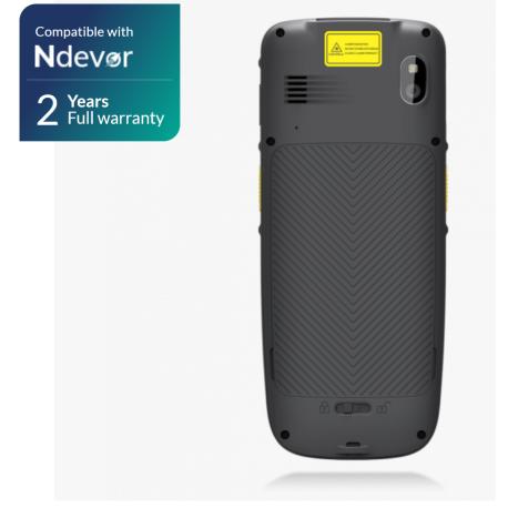 MT6757 Sei II Mobile Computer with 4" touchscreen, 2D CMOS imager with Laser Aimer (CM6x), 4GB+64GB, BT, WiFi, 4G, GPS, NFC, Cam - 1