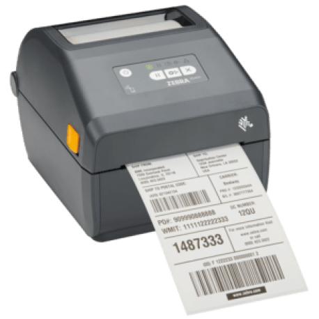 Zebra ZD421 - Label printer - thermal transfer - Roll (11.2 cm) - 203 dpi - up to 152 mm\/sec - USB 2.0, USB host, Bluetooth 5.3, Wi-Fi(ax) - 0