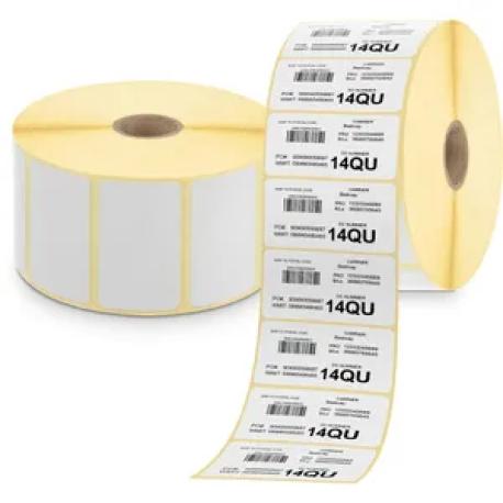 Zebra Z-Ultimate 3000T - Polyester - glossy - permanent adhesive - white - 25.4 x 50.8 mm 30960 label(s) (12 roll(s) x 2580) tape - for Zebra DA402, GX420; GK Series GK420; G-Series GC420; TLP 2722, 28XX, 3742, 38XX - 2