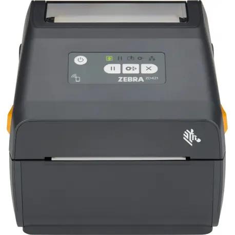 Bundle, ZD4A042-D2EX02PR, Custom ZD421_ 203 dpi, USB, USB Host, Modular Connectivity Slot, 802.11ax, BT5.3, Cutter, ROW, EU and - 1