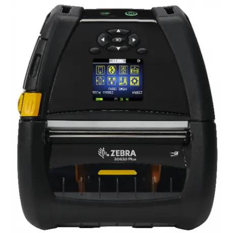DT Printer ZQ630 Plus, English fonts, Wi-Fi 6 Dual Radio 802,11AX / BT5,x , Linered platen, 0,75 core, Group E, Shoulder strap - 0
