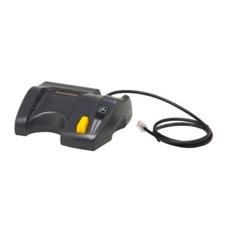 Zebra Single Ethernet Cradle with IEC60601 Adapter - Docking cradle - Ethernet - Europe - for QLn 220 (Healthcare), 320 (Healthcare); ZQ600 Series ZQ610, ZQ620 (Healthcare) - 1