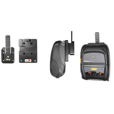 Brodit - Printer mount - black - for Zebra ZQ500 Series ZQ510 - 1