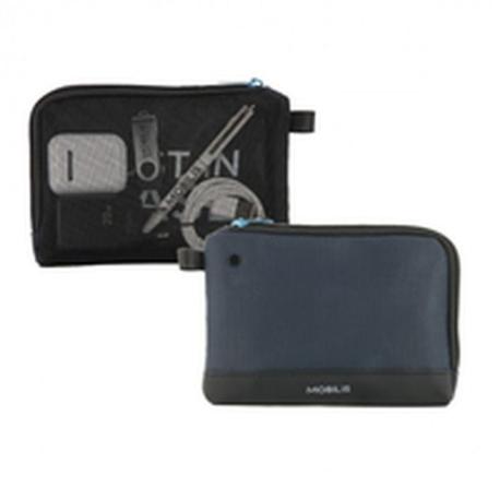 Mobilis - Pouch for cables / chargers / accessories - navy blue, black - 1