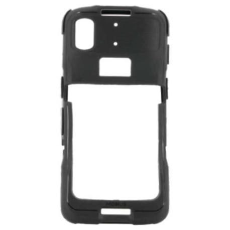 Mobilis PROTECH - Back cover for data collection terminal - rugged - 30% recycled material - black - for Zebra TC22, TC27 - 0