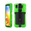 PROTECH - Case - Safety Green + Handstrap for Zebra TC22 - TC27 - Pantone 302C - Soft bag