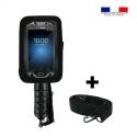 Mobilis Activ + Pack - Handheld protective case - black - for Zebra TC8000 Premium, TC8000 Standard
